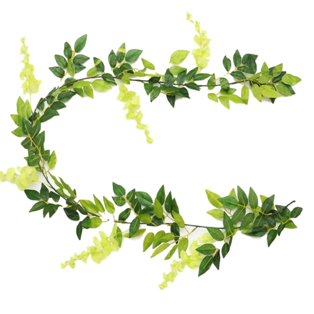 2 шт искусственный цветок растение венок из виноградных листьев Garden DIY этапе