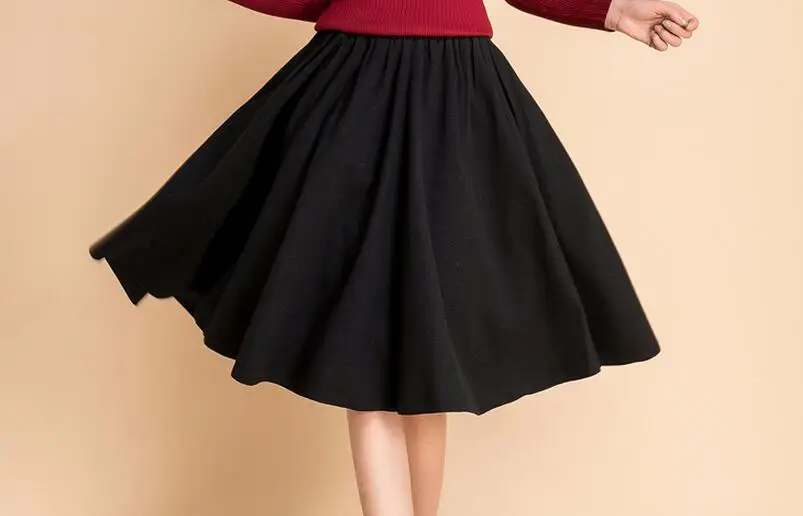 Женская юбка с высокой талией осенне-зимняя новая модная тонкой | одежда