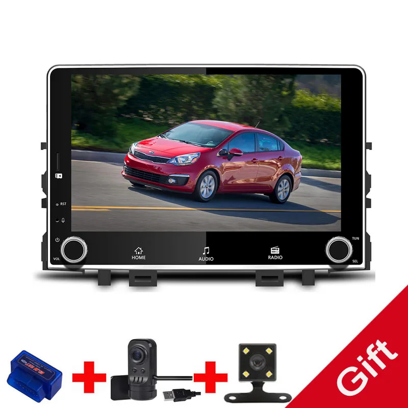 Android 9 0 Восьмиядерный PX5/PX6 подходит KIA RIO 2017 2018 2019 автомобильный dvd плеер навигация