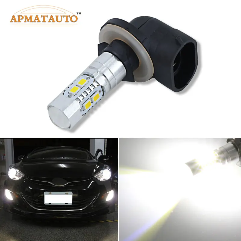 2x50 Вт H27W/2 881 886 894 898 899 автомобильная светодиодная противотуманная лампа DRL для Hyundai