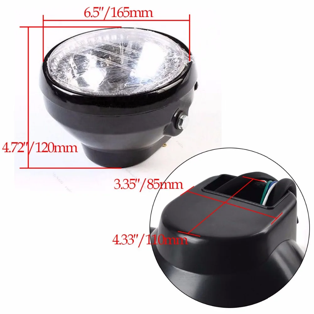 Pecham универсальная фара для мотоцикла 12 В Motos 26 LED Angel Eye Поворотная сигнальная