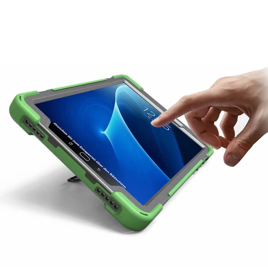 Tab A T580 чехол для планшета Fundas Heavy Duty PC Silicon 10 1 ''задняя крышка Samsung Galaxy защитный