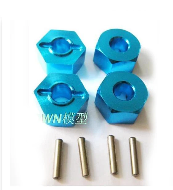 WLtoys K949 Радиоуправляемый автомобиль 4wd масштаб 1/10 электрическое питание на дороге Дрифт Гонки обновленные запасные части CNC металлический шестигранный адаптер