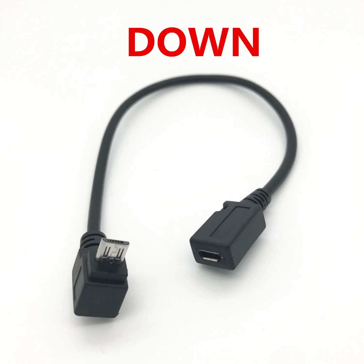 Угловой 90 градусов USB микро 5P мама папа Удлинительный Кабель адаптер|Переходники