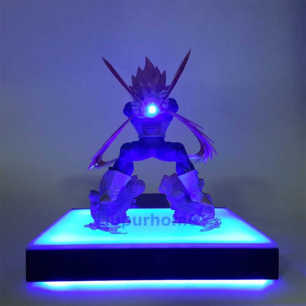 Dragon Ball Z Vegeta DIY Ночная Лампа Супер Saiyan DBZ Вегета фигурка светодиодный настольная лампа для детской спальни украшение дома MY2