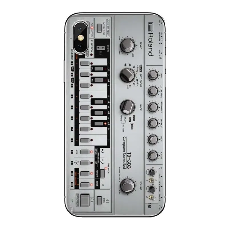 Прозрачные мягкие чехлы Roland TB303 DEAL-9292 плакат для iPod Touch iPhone 4 4S 5 5S 5C SE 6 S 7 8 X XR XS Plus MAX |