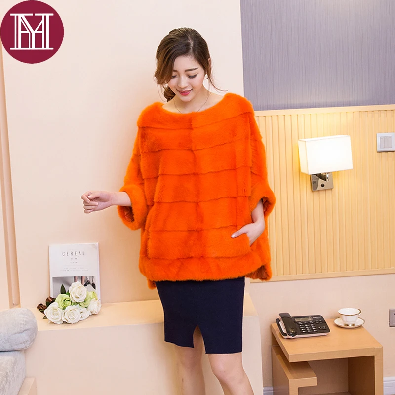 Роскошная женская куртка из 100% натурального меха норки Брендовая шуба высшего