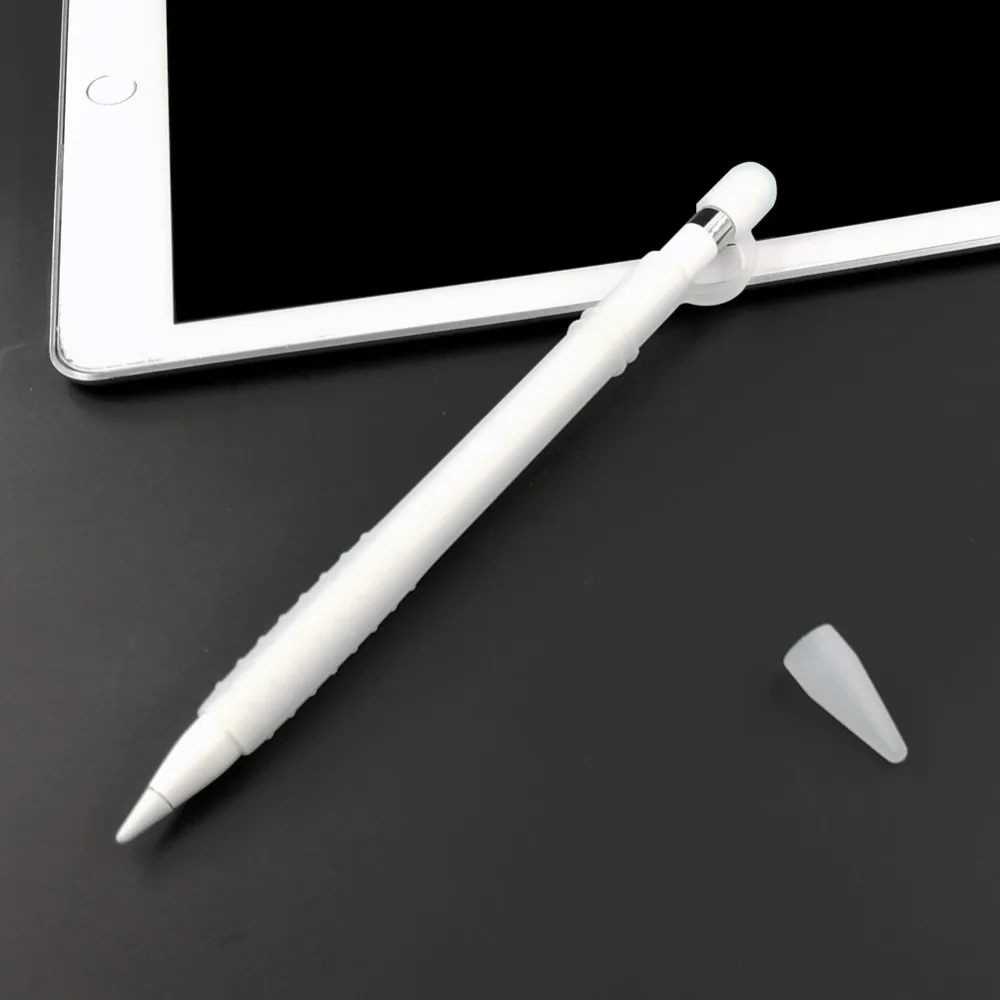 Легкий силиконовые ручки полный Чехол для Apple Stylus карандаш моющийся iPad Pro 12.9 10.5 9.7