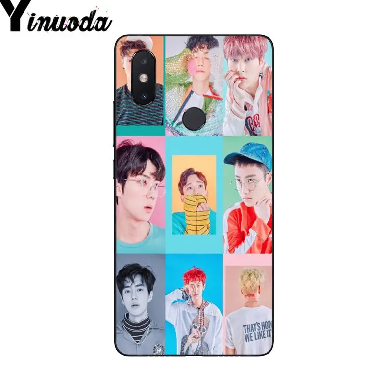 Чехол для телефона Yinuoda Kpop EXO Lucky One чехол Xiaomi Mi 6 Mix2 Mix2S Note3 8 8SE Redmi 5 5Plus Note4 4X