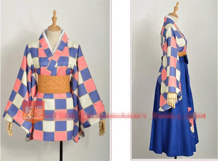 Кимоно для косплея love live SONODA UMI Taisho костюм Хэллоуина аниме бесплатная доставка |