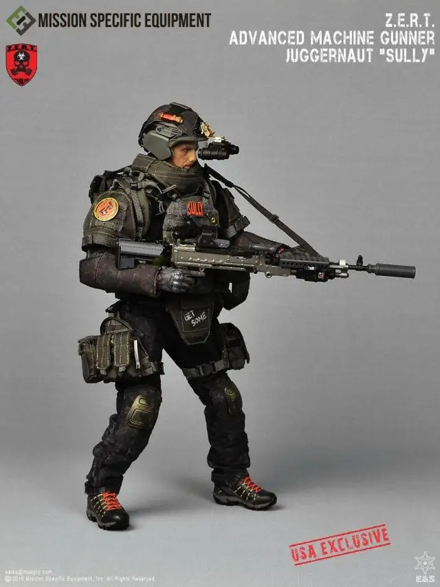 Экшн фигурки MSE Z.E.R.T Es 1/6 Advanced Machine Gunner|Игровые и трансформеры| |
