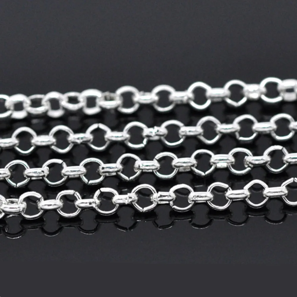 DoreenBeads цепочки для кабелей из сплава серебристого цвета 2 5 мм x 0 1 м новинка 2015 |