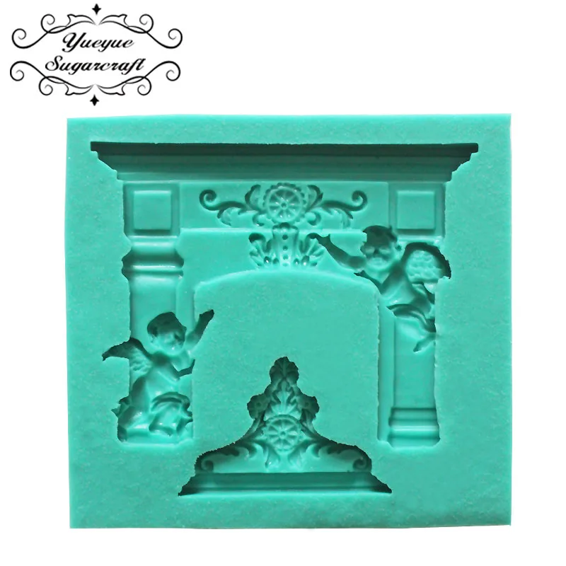 Yueyue Sugarcraft угловая силиконовая форма для украшения торта инструменты confeitaria moldes de