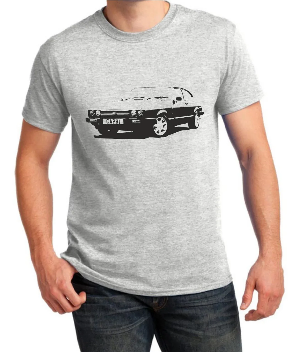 Футболка в стиле Капри подарок Мужская неоновая футболка с круглым вырезом 2019 г. -