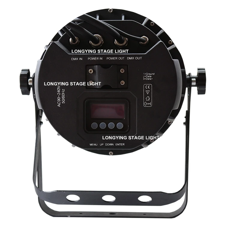 Бесплатная доставка 2 шт./лот водонепроницаемый 18X12W 4in1 RGBW Led Zoom Par свет с IP65 DMX 512