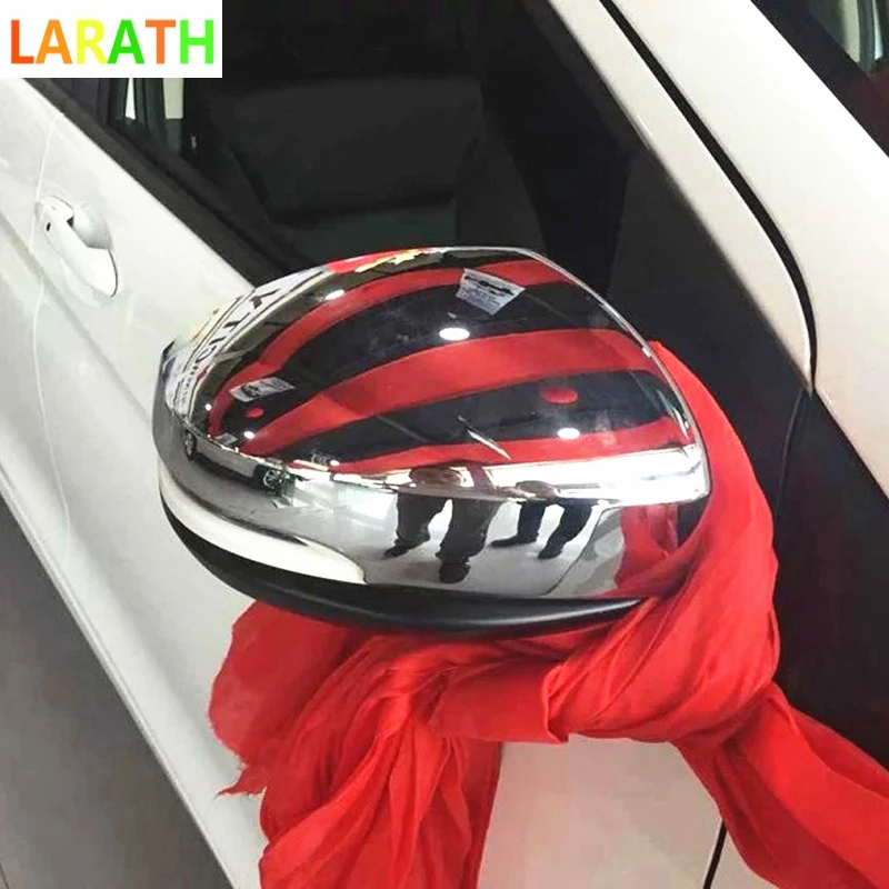 2015-2016 Зеркало Обложка для Honda CITY 4 Двери Седан 2015 2016 chrome Боковая зеркалом заднего