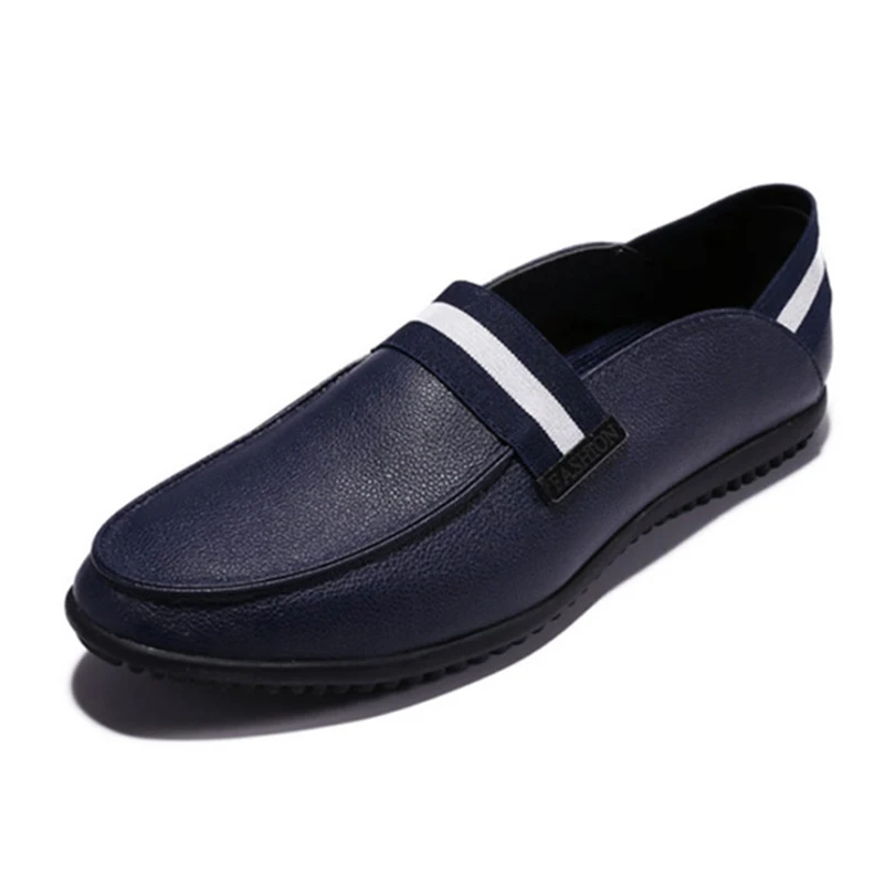 Новинка Летняя мужская обувь из натуральной кожи дышащая повседневная мужские