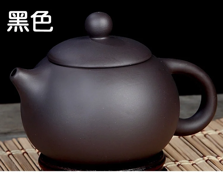 Горячая Глиняный Чайник xishi чайный набор кунг-фу 420 мл песок высококлассный горшок ручной работы Керамические наборы фарфоровый чайник - Цвет: Светло-зеленый