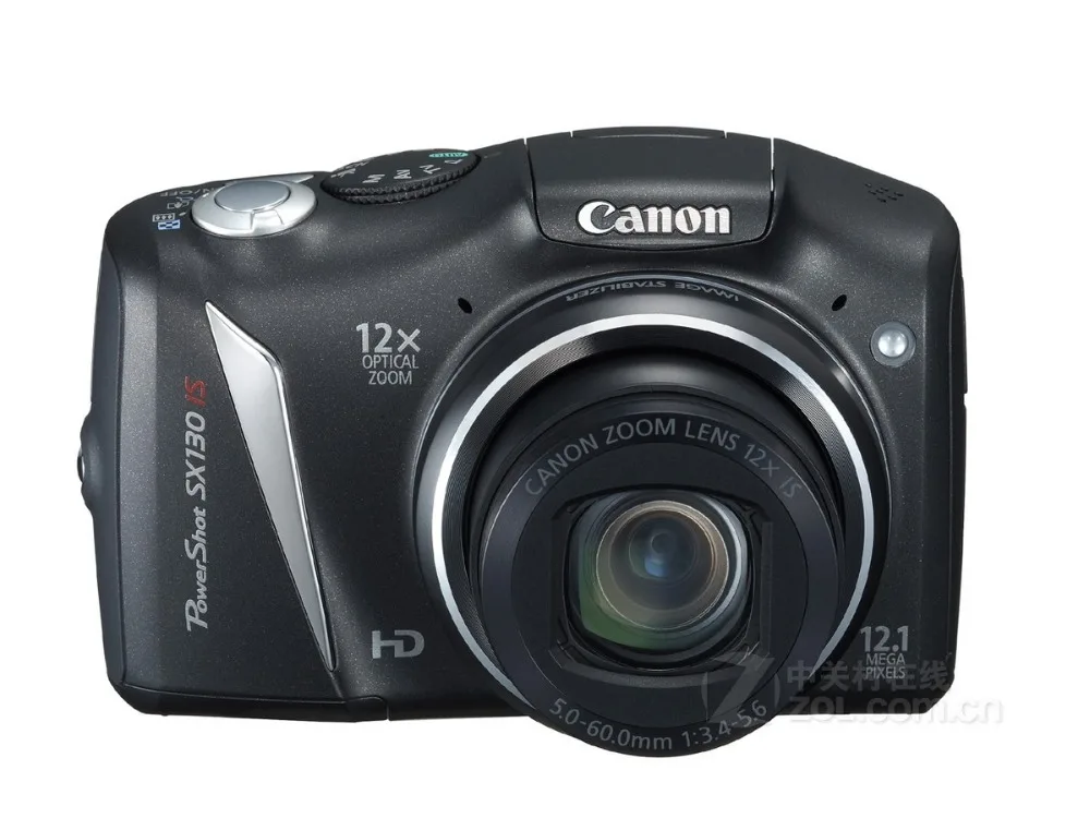 Б/у, Canon, SX130 является 12-megapixel 12 оптическим зумом