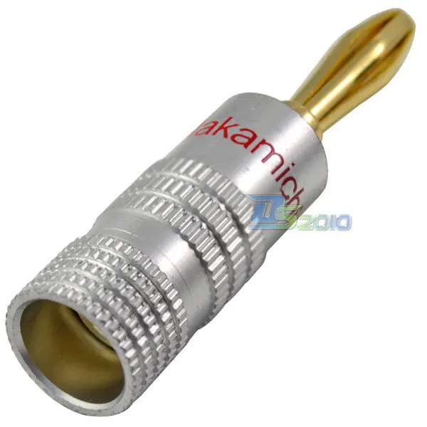 Высокое качество Новинка 1 пара медный динамик Nakamichi разъем типа банан конвертер