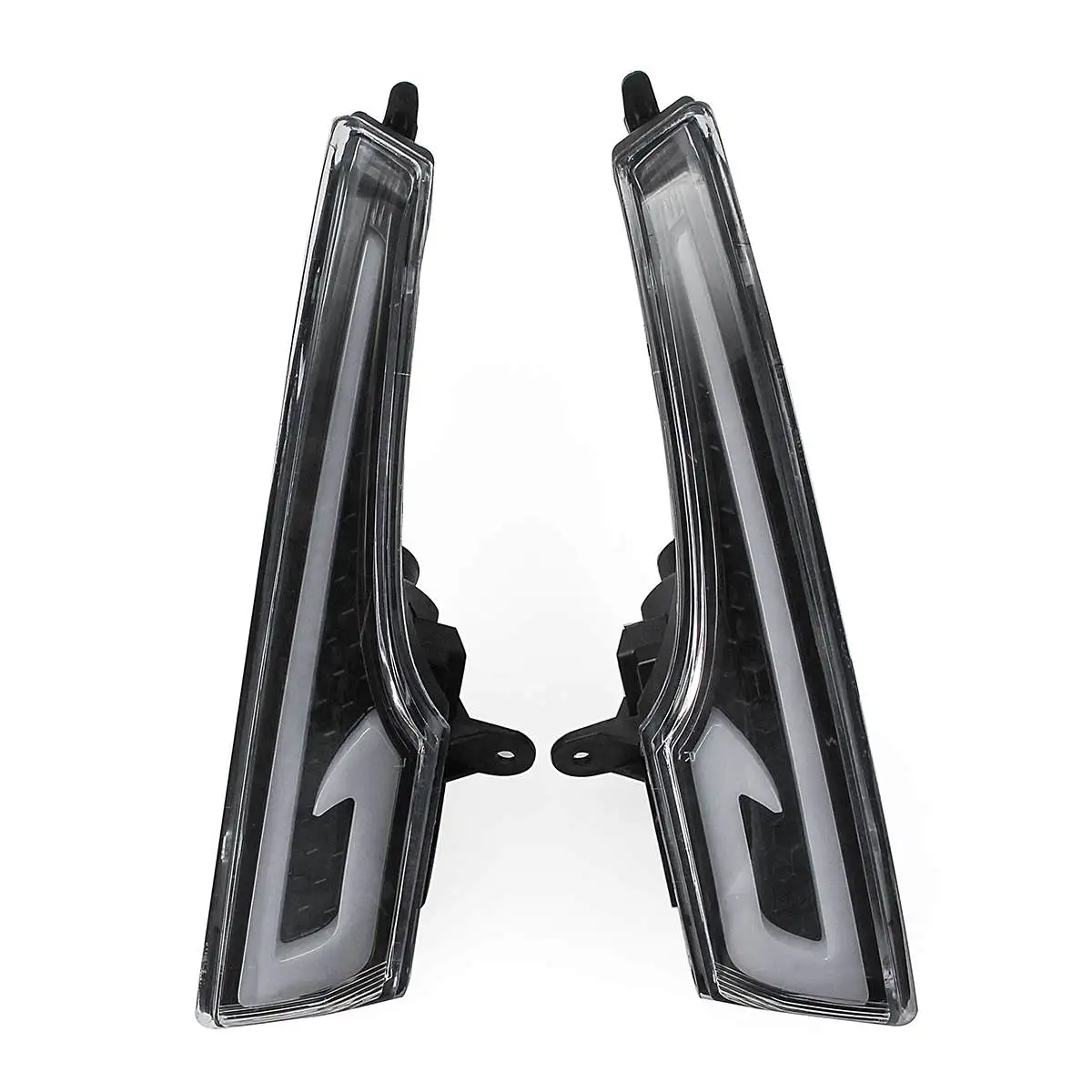 

Pair LED DRL Daytime Running Lights Lamp Fog light Cover for Nissan Altima Teana 2013 2014 2015 Front Bumper Light Accessories