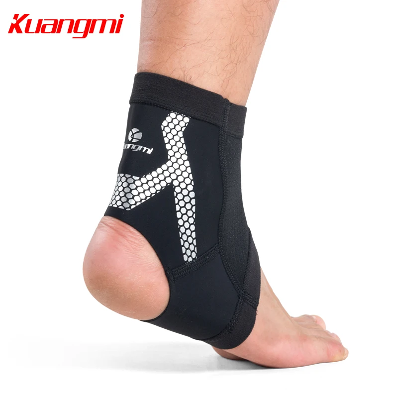 Спортивный бандаж Kuangmi 1 шт. удобные дышащие компрессионные силиконовые