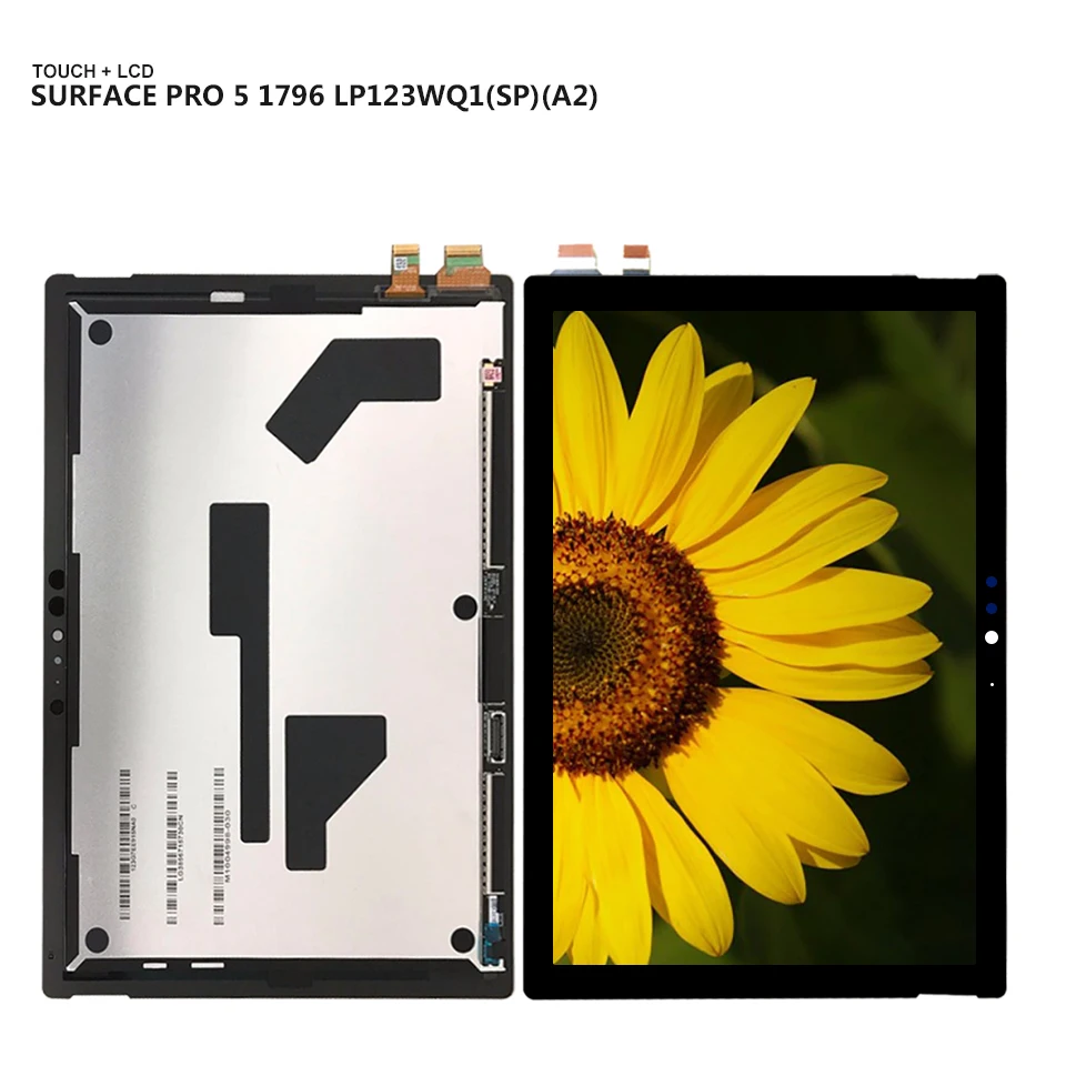 ЖК дисплей для Microsoft Surface pro 5 (1796 )LP123WQ1(SP)(A2) панель дисплея комбинированный