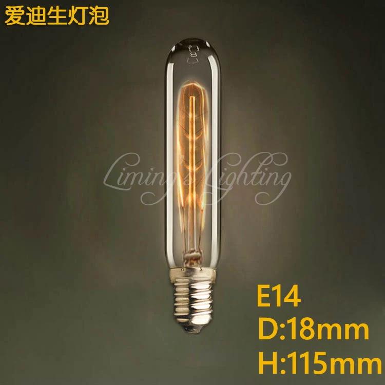 Винтаж Ретро E14 Edison спиральная лампа накаливания светильник лампы накаливания для подвесные светильники Гостиная Спальня 220V Новинка приспособление