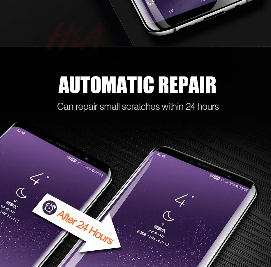 H& 25D полная изогнутый Экран протектор для samsung Galaxy S9 плюс S8 плюс Примечание 8 не закаленное Стекло для samsung S10 плюс S10E фильм