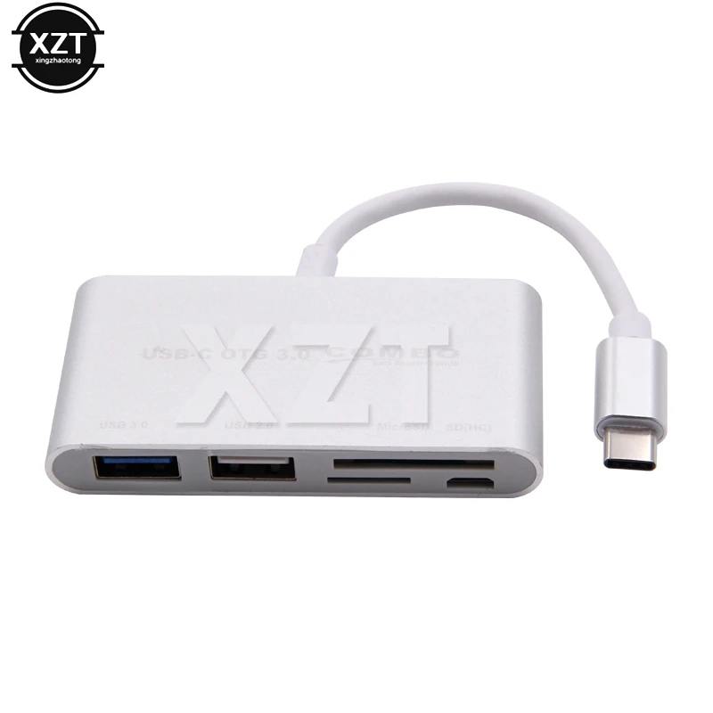 USB 3.0 Type-C 3 1 концентратор SD TF устройство для чтения карт памяти OTG адаптер MacBook HUAWEI