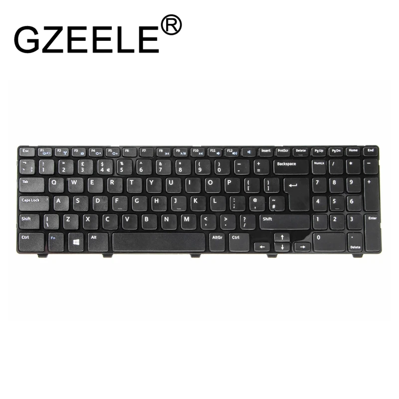 GZEELE новый для Dell Inspiron 15 3521 3531 3537 5521 5537 Latitude 3540 Vostro 2521 ноутбука/ноутбука QWERTY UK