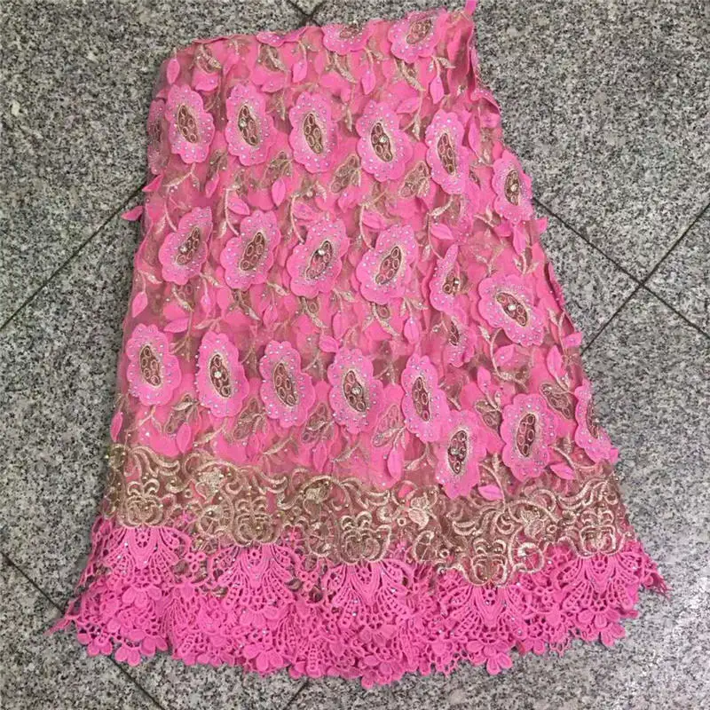 Новый дизайн африканская французская кружевная ткань высокого качества