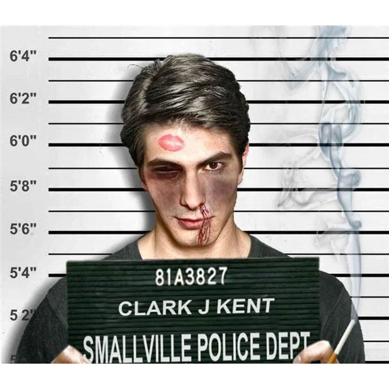 DAWNKNOW полиция вверх по линии Mugshot Виниловый фон для фотосъемки с изображением