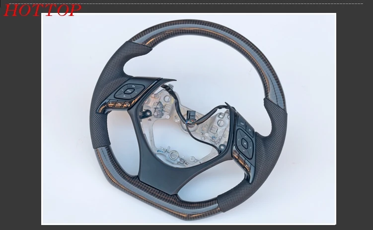 FOR Toyota C-HR CHR C HR Carbon Fiber Steering Wheel D Type