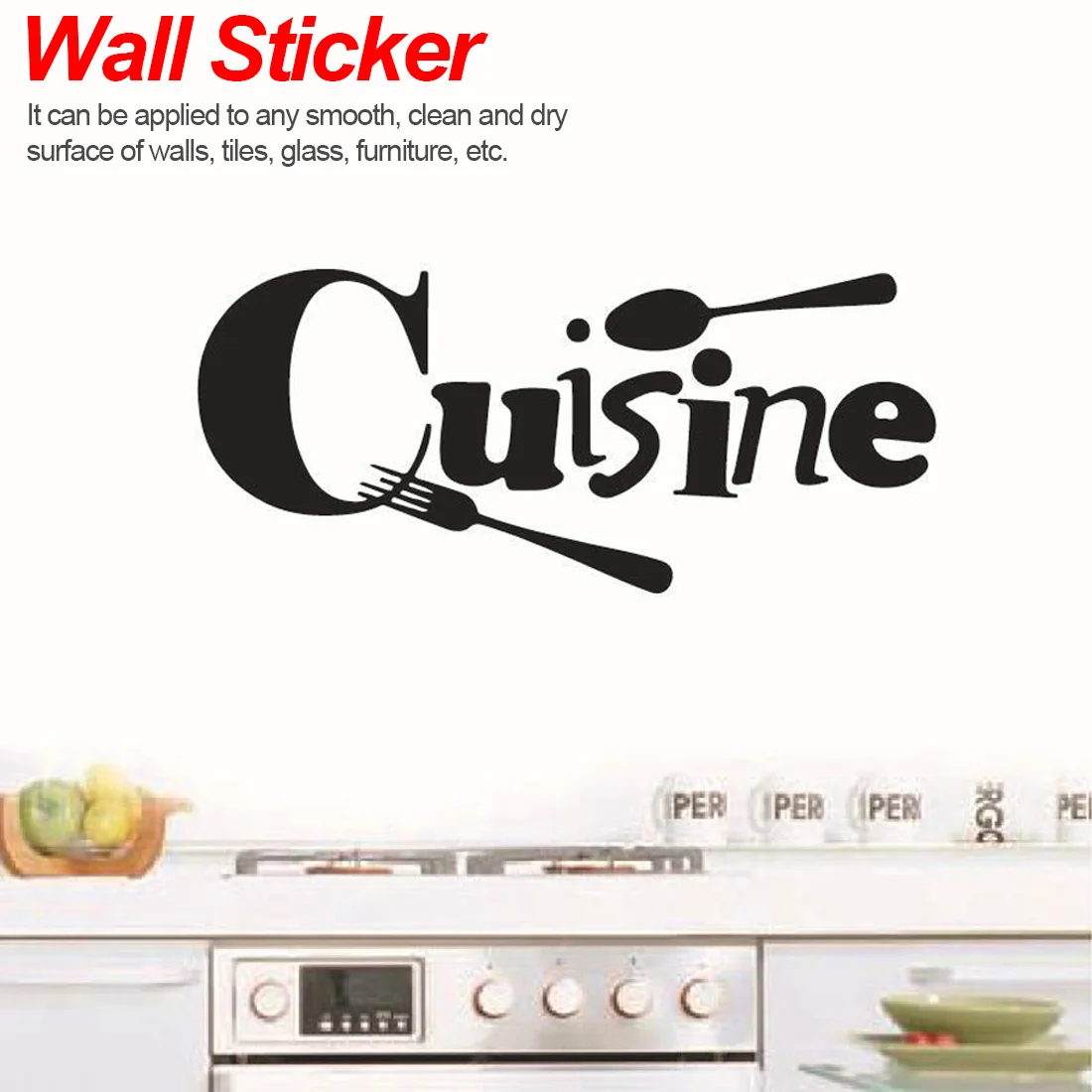 1 шт. кухонная декоративная переводная Наклейка на стену плакат кухонные