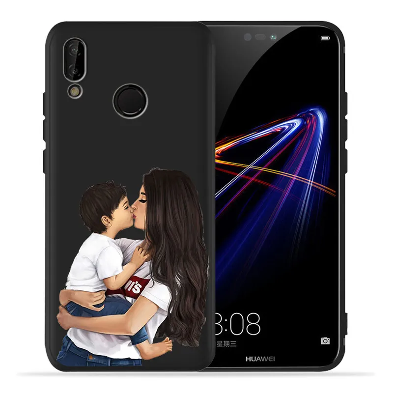 Модный детский чехол для huawei P8 P10 P20 P30 mate 10 20 Honor 8 8X 8C 9 V20 10 Lite Plus Pro Чехол