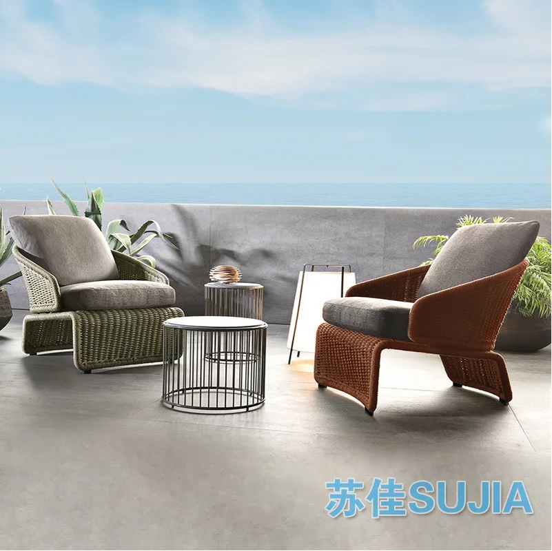 Набор глубоких сидений для отдыха на открытом воздухе/оттоманские чайные столы в