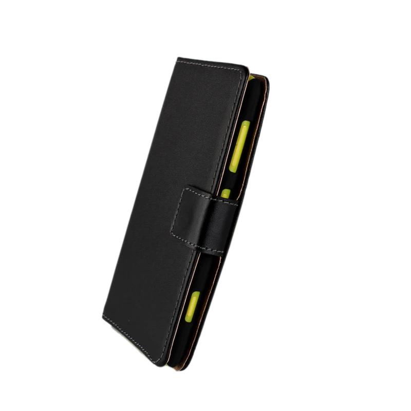 Чехол бумажник из натуральной кожи для Nokia Lumia 625 задняя крышка телефона чехол с