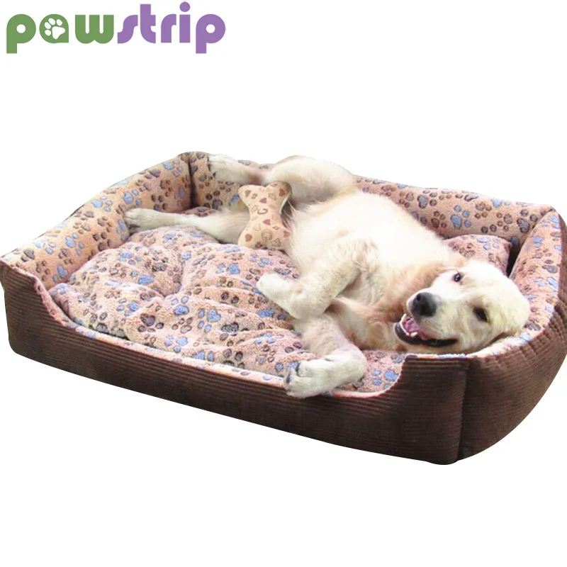 Pawstrip 6 размеров лапа для домашних животных зимняя кровать собак Хаски Лабрадор