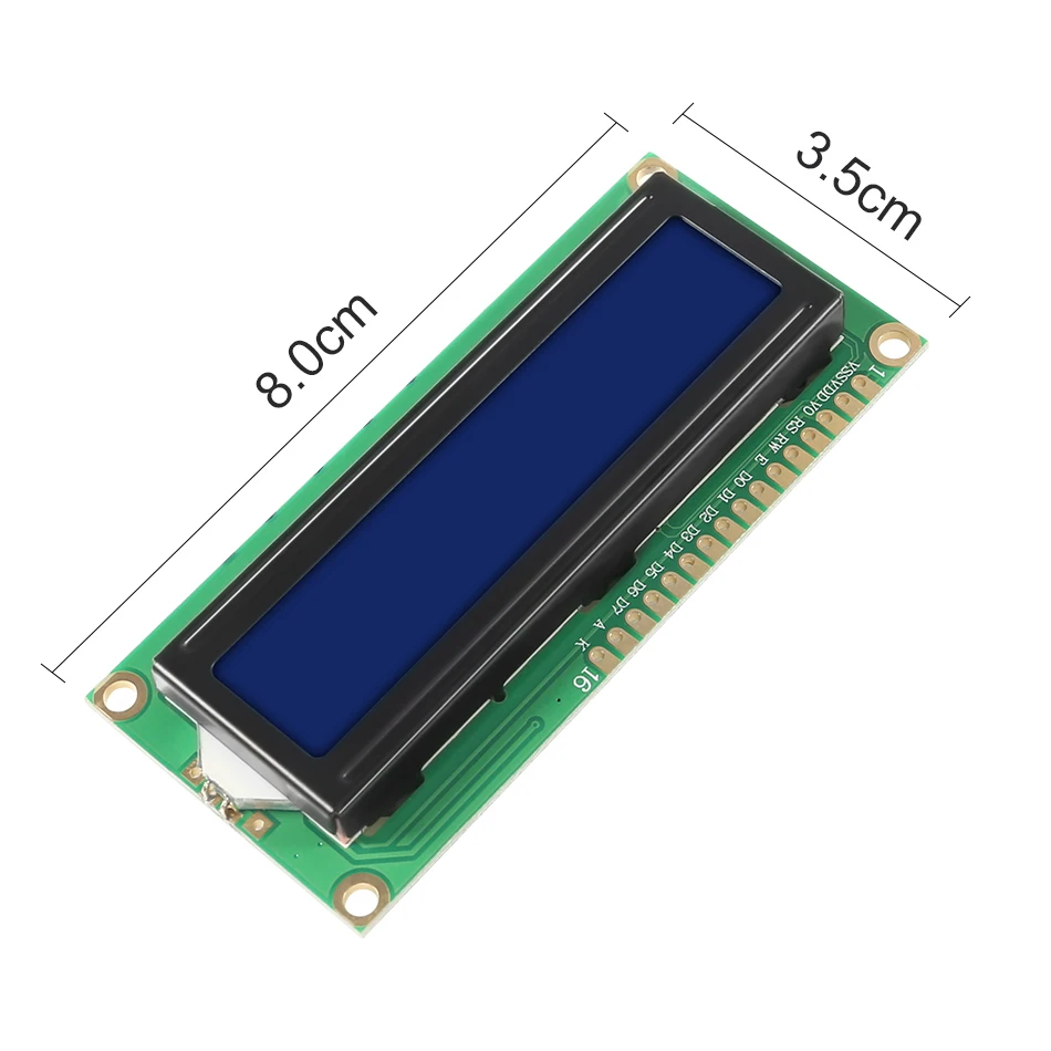 LCD1602 1602 Модуль синий зеленый экран 16x2 символ ЖК дисплей модуль HD44780 контроллер