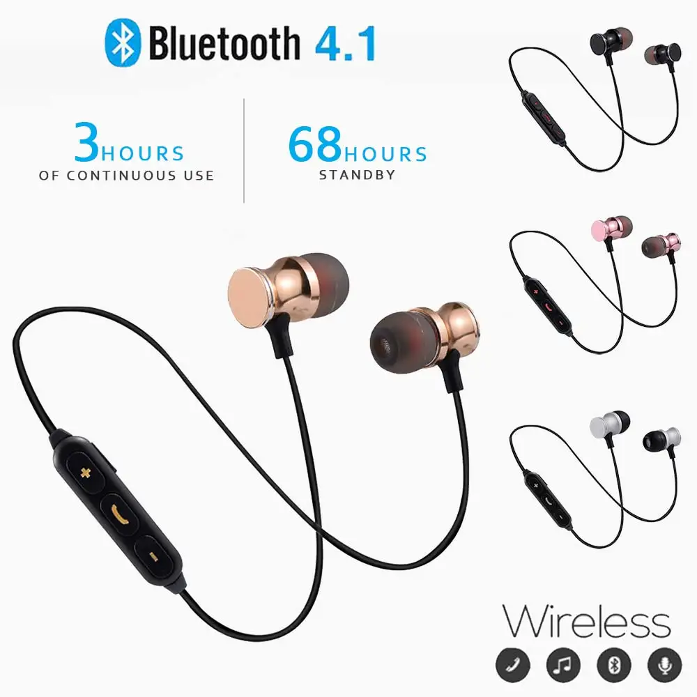 KISSCASE беспроводные наушники Bluetooth Магнитная гарнитура шейный браслет Спорт бег