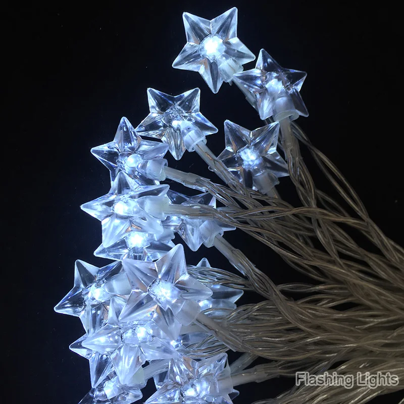 Гирлянда с пятиконечными звездами 8 м 50 светодиодов|light e14|light up christmas decorationslight home