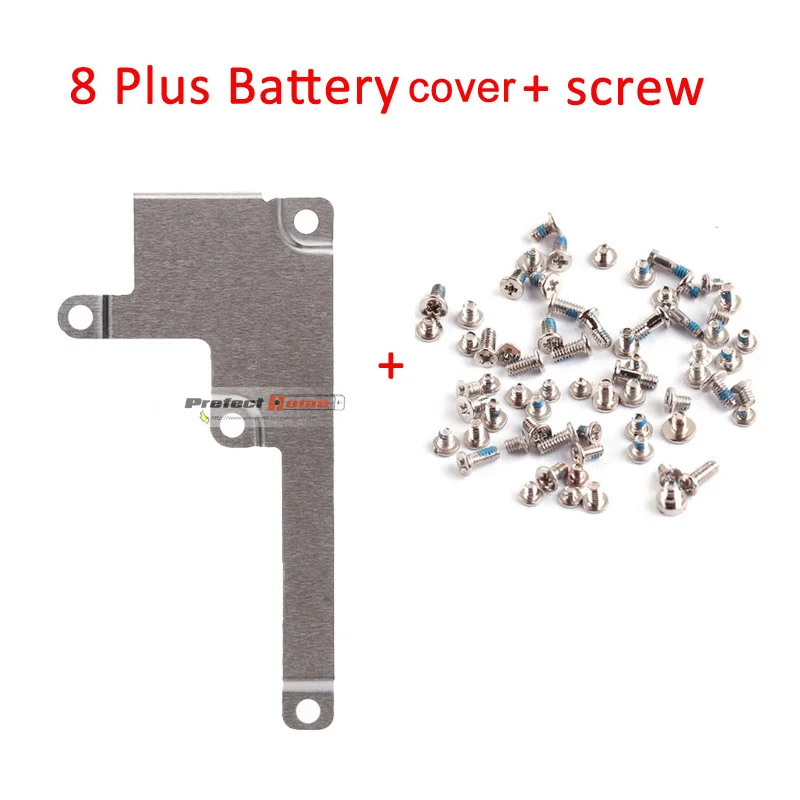 8 Plus battery screw Батарея FPC гибкий кабель крышка+ Полный Винты для iphone 5 5S 6 6S 7 8 plus внутренний металлический кронштейн клип держатель запчасти - Цвет: 8 Plus battery screw