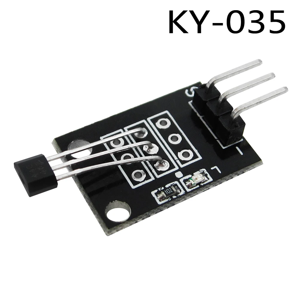 

1pcs/lot 3pin KY-035 Class Bihor Analog Hall Magnetic Sensor Module Diy Starter Kit KY035