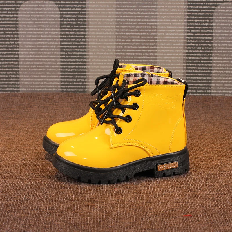 2018 Spring/Autumn Children casual shoes boot kids Zip Round Toe pinkycolor girl/boy 1Y-3Y/4Y-6Y/7Y-12Y | Детская одежда и обувь