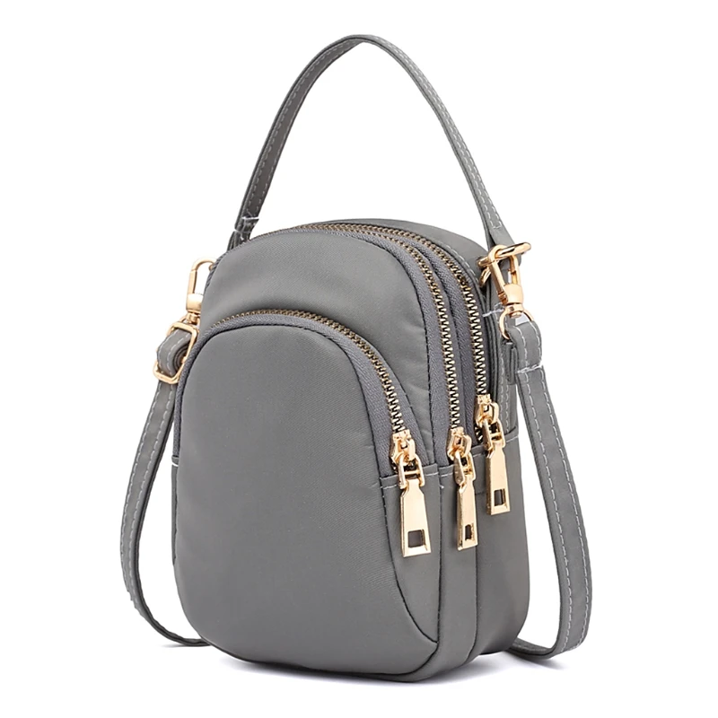 Для женщин Crossbody молния мобильный телефон спортивная сумка через плечо Сумочка запястье кошелек подарок