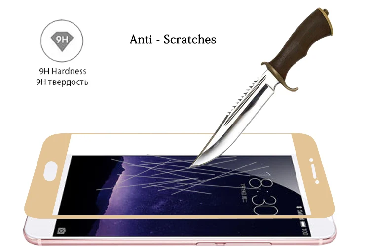 Закаленное стекло с закругленными краями для Meizu MX6 M685Q 5 дюйма|tempered glass film|screen protector