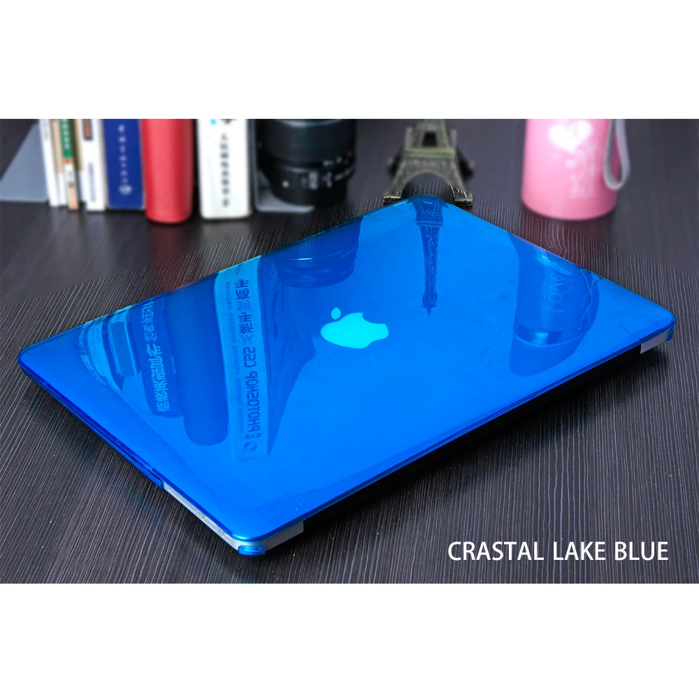 2в1 прозрачный или матовый чехол Защитная пленка для Apple Macbook Air Pro Retina 11 12 13 15 сумка