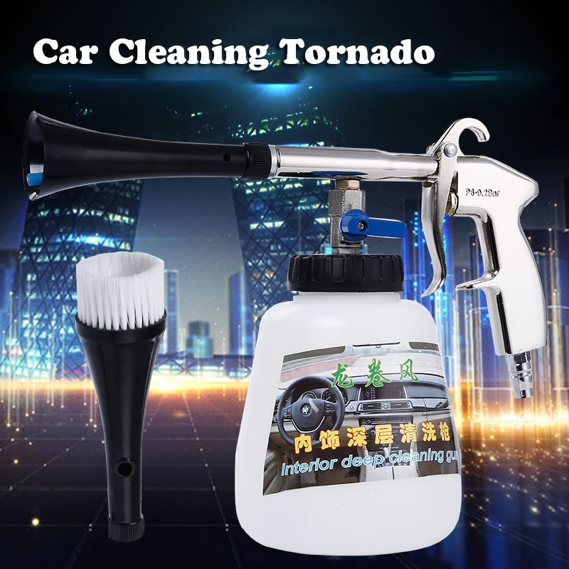 

High pressure car washer foam gun,car tornado tool Foam Lance Tornador Interior Deep Cleaning Gun Car Wash With Brush