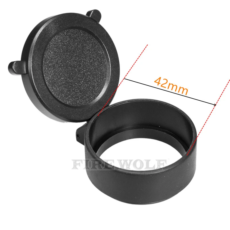 FIRE WOLF 25,5-43,7 мм Крышка для объектива винтовки откидная крышка для быстрой защиты от пружины Крышка Объектива объектива для охотничьего калибра